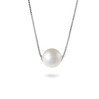 Collar Donna Oro Mujer Luce in Oro blanco Perla 6.0 Ct DHPP7268 - DHPP7268